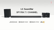 LG SP11RA 770-Watt 7.1.4 Channel Sound Bar with Wireless Subwoofer