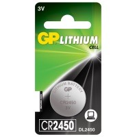 Batterie GP Lithium CR2450 DL2025 qty1