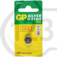 Batterie GP Oxyde d'argent SR43 V386 SR43W qty1