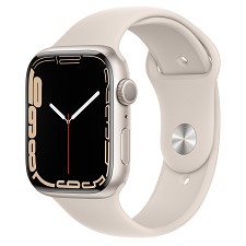 Montre Intelligente Apple Watch Serie 7 (GPS) 45mm MKN63VC/A - Argent 