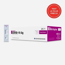 BIOSENSOR Antigen Rapid Test COVID-19 Virus (25 TEST PER BOX)