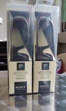 KIT OF 2x Sony Active Shutter Glasses for 3D BRAVIA TV TDG-BR100/B