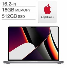 Apple MacBook PRO 16.2'' M1 512GB SSD 16GB Gris MK183LL/A ANG AC+ NEUF