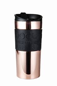 Bodum 11068-18S Travel Mug, Gold, Double-wall, 12 oz/350ml