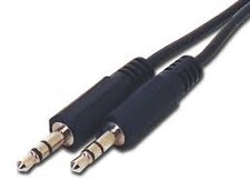 Cable 3.5mm to 3.5mm Audio 6'