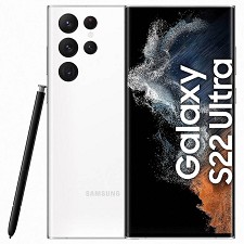 Téléphone Samsung Galaxy S22 ULTRA 5G 128GB SM-S908WZKEXAC - Blanc