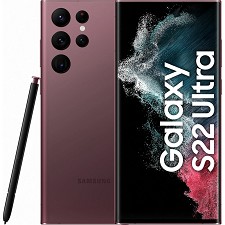 Téléphone Samsung Galaxy S22 ULTRA 5G 256GB SM-S908WDRAXAC - Bourgogne
