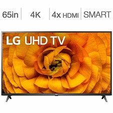 LED Television 65'' 65UN9000 4K UHD HDR IPS WebOS 5.0 Smart Wi-Fi LG