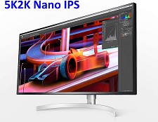 LG 34WK95C-W 34-inch 5K WUHD 5120x2160 UltraWide NANO IPS 5ms 21:9 