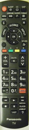 Panasonic Smart TV Remote Control (N2QAYB000926)