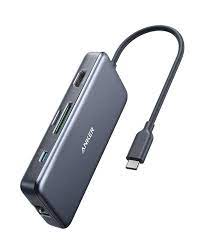 Adaptateur Hub USB Type-C Anker A8352 60W 7-1 pour MacBook et Autres 