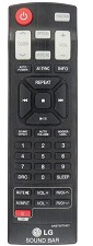 Soundbar Remote Control for LG Soundbar AKB73575421
