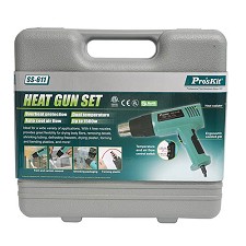 Pro's Kit Heat Gun SS-611A with Accessories & Carrying Case - NEW