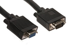 VGA Cable Male to Female VGA-VGA-6 Feet