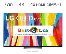 Télévision OLED 77'' OLED77C2PUA OLED 4K 120Hz UHD HDR WebOS Smart LG