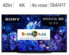 Télévision OLED 42'' XR42A90K 4K UHD HDR 120Hz Google Smart TV Sony