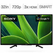 Tlvision DEL 32'' KD32W830K 720p HDR Smart Google TV WI-FI Sony