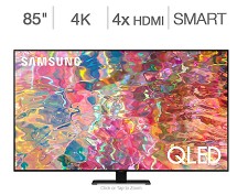 Tlvision QLED 85'' QN85Q80CAFXZC 4K UHD 120Hz Smart TV Samsung NEUF