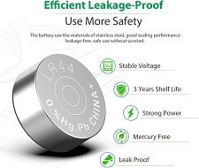 Batterie Alcaline 1.5V LR44 AG13/357/303 SR44