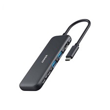 Anker A8355H11-5 PowerExpand USB C Hub, 5-in-1 USB C Adapter  100W 4K