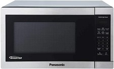 Four  Micro-Ondes Panasonic 1.3 cu. NN-SC678C 1200W Inverter Inox