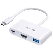 Concentrateur USB-C 3-en-1 avec Power d'Anker A8339H21-5