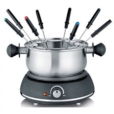 Fondue lectrique 2.8L 1500W EF2082 Salton - INOX - NEUF