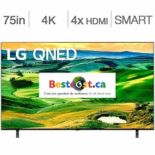 Tlvision QNED 75'' 75QNED80UQA 4K UHD HDR IPS 120Hz Smart Wi-Fi LG