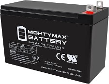 Batterie Rechargeable Scelle  l'Acide 12V 9Ah ML9-12NB Mighty Max