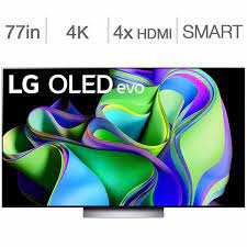 OLED Television 77'' OLED77C3PUA OLED 4K 120Hz UHD HDR WebOS Smart LG