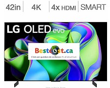 OLED Television 42'' OLED42C3PUA OLED 4K 120Hz UHD HDR WebOS Smart LG