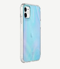 tui Protecteur pour iPhone 12 et 12 PRO - Transparent Bleu - NEUF