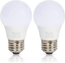 LED Light Bulb A15/E26 for refrigirator/freezer 120V 5W/40W 5000K