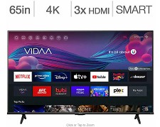 LED TV 65'' 65A6KV 4K ULTRA UHD VIDAA Smart TV WI-FI Hisense