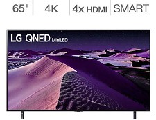 LG 65'' 4K UHD HDR QNED 120Hz WebOS Smart TV 65QNED85UQA