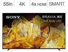 Tlvision DEL 55'' XR55X90L 4K UHD HDR 120hz Google Smart TV Sony
