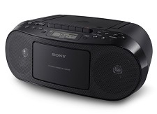 Portable Sony CD & Cassette Boombox CFD-S50