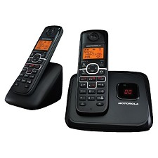 Motorola L702 6.0 Cordless Phone 2 Handsets & Answering System