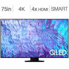 QLED Television 75'' QN75Q80CAFXZC 4K UHD HDR Smart Samsung NEW
