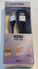 HDMI Cable V-2.1 2M / 6.5' 8K UHD 3D BMH2-2 Maestro