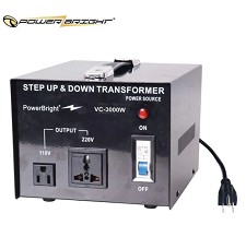 Step Up & Down Transformer VC-3000W 110V to 220V Or 220V to 110V 3000W