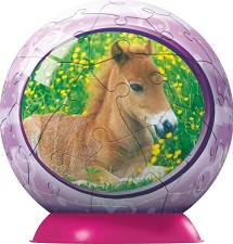 Animal Babies Horse Puzzle Ball 60 Pieces Ravensburger