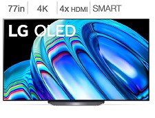Télévision OLED 77'' OLED77B2PUA OLED 4K UHD HDR 120Hz WebOS Smart LG