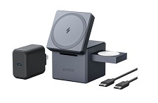 Anker Y1811JA1 3-in-1 Cube with APPLE MagSafe Charger 