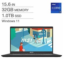 MSI Modern B13M-010US 15.6'' Intel i9-13900H 1TB SSD 32GB RAM Win 11