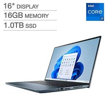 Dell Inspiron 7610 16'' i7-11800H 1TB SSD 16GB RAM Win10/11