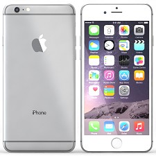 Apple Iphone 6 16GB White / Silver ( Unlocked ) 