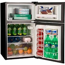 Haier 3.2 cu ft Refrigerator and Freezer HC32TW10SV