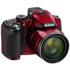 Nikon Coolpix P510 16.1 MP 42x Red Digital Camera 