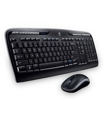 Logitech Wireless Laser Keyboard & Mouse FRENCH MK320 - Refurbished